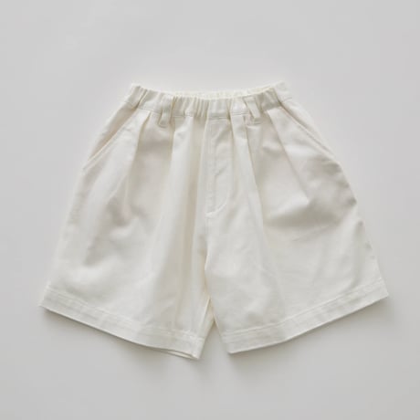 Cotton Heavy Twill Wide Shorts