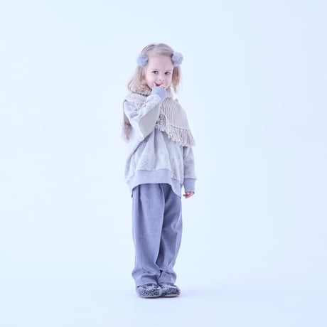 sample / Snow Jacquard Pullover size110