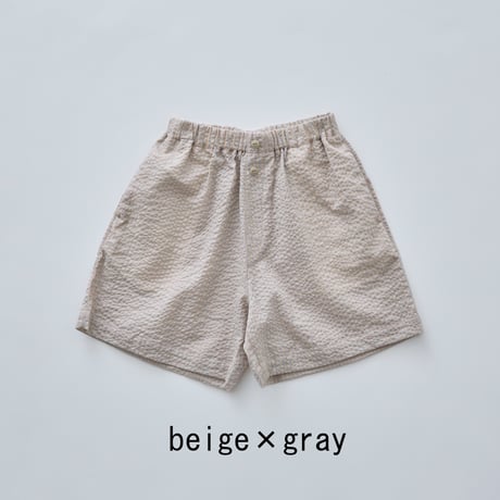 Sample / Miracle wave Striped Wide Shorts size110