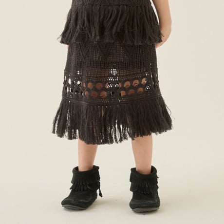 Sample / Womens Lacework Knit Skirt sizeM