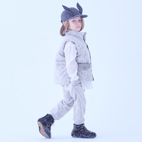 Snow Jacquard Kids Pants