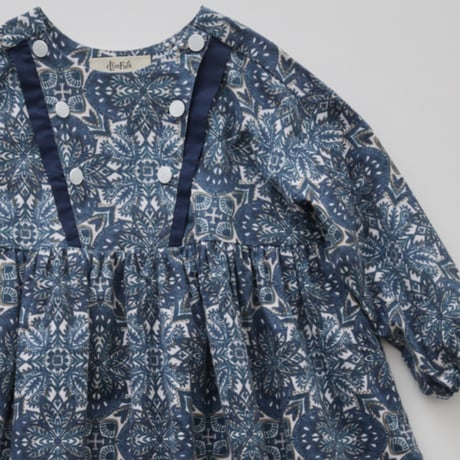 Sample / Snow Crystal Printed Dress size110