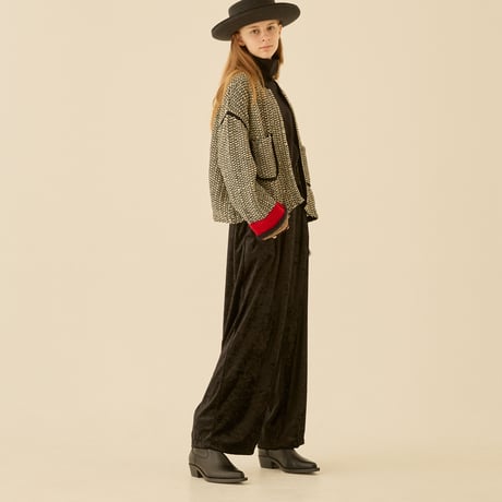 Clash Velour Wide Pants