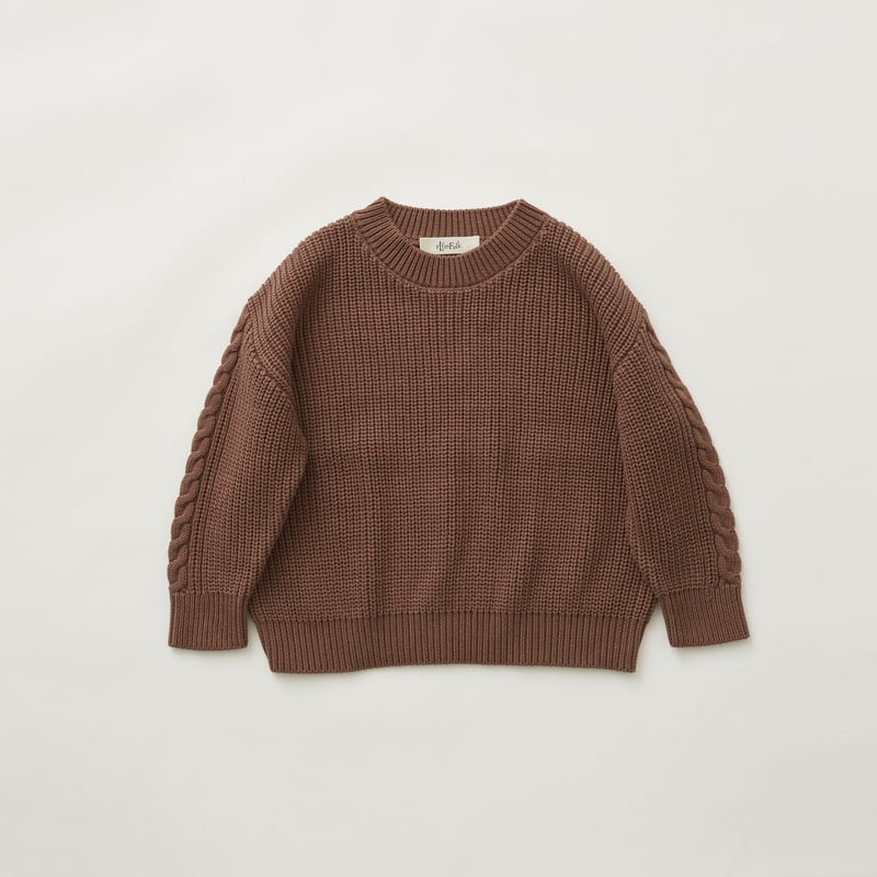 トップス RIB STITCH SWEATER Rib stitch sweater | eLfinFolk