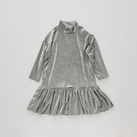 Clash Velour Dress