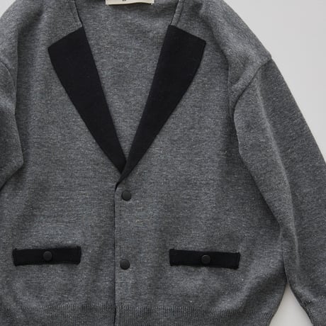 Sample / Womens Lapel Knit Cardigan