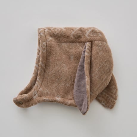 Snow Jacquard Bunny Bonnet