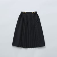 Sample / front pleats skirt size110