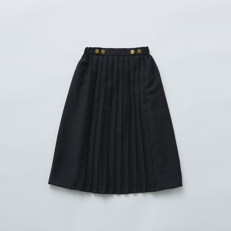 Sample / front pleats skirt size110