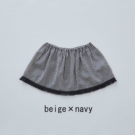 Sample / Miracle wave Stripe mini Skirt sizeS,M
