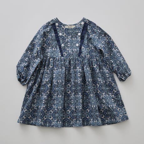 Sample / Snow Crystal Printed Dress size110