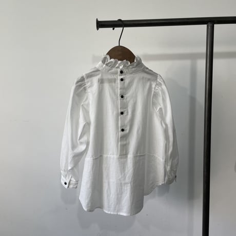 Ruffled collar blouse 26SS