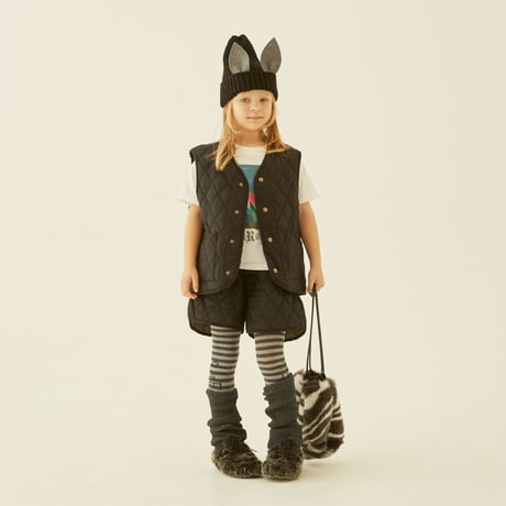 Cotton lawn Quilt Vest(reversible)