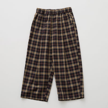 Brit Check Wide Pants  size140