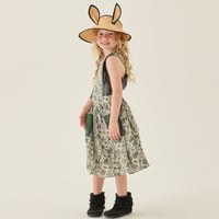 Sample / Multi flora Pinafore Dress size110