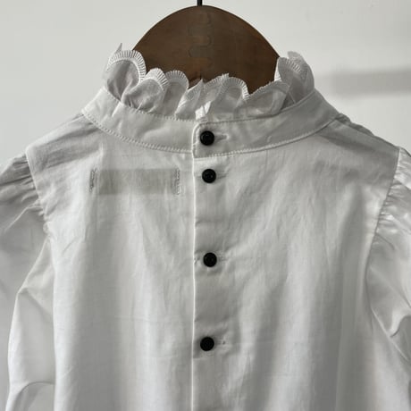 Ruffled collar blouse 26SS