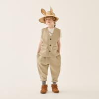 Sample / Herringbone Sarourl Pants size110