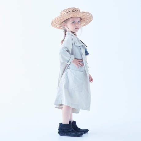 専用 elfin folk コート 95 これ一枚で暖かい×大人の抜け感。表ボア×裏フリースダブルフェイス配色