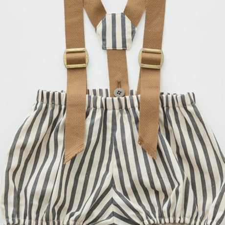C/L Stripe Suspenders Bloomers