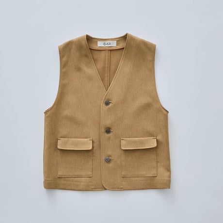 Sample / Herringbone Long Vest size110