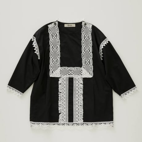 Sample / Cotton typewriter Lace Shirt size110