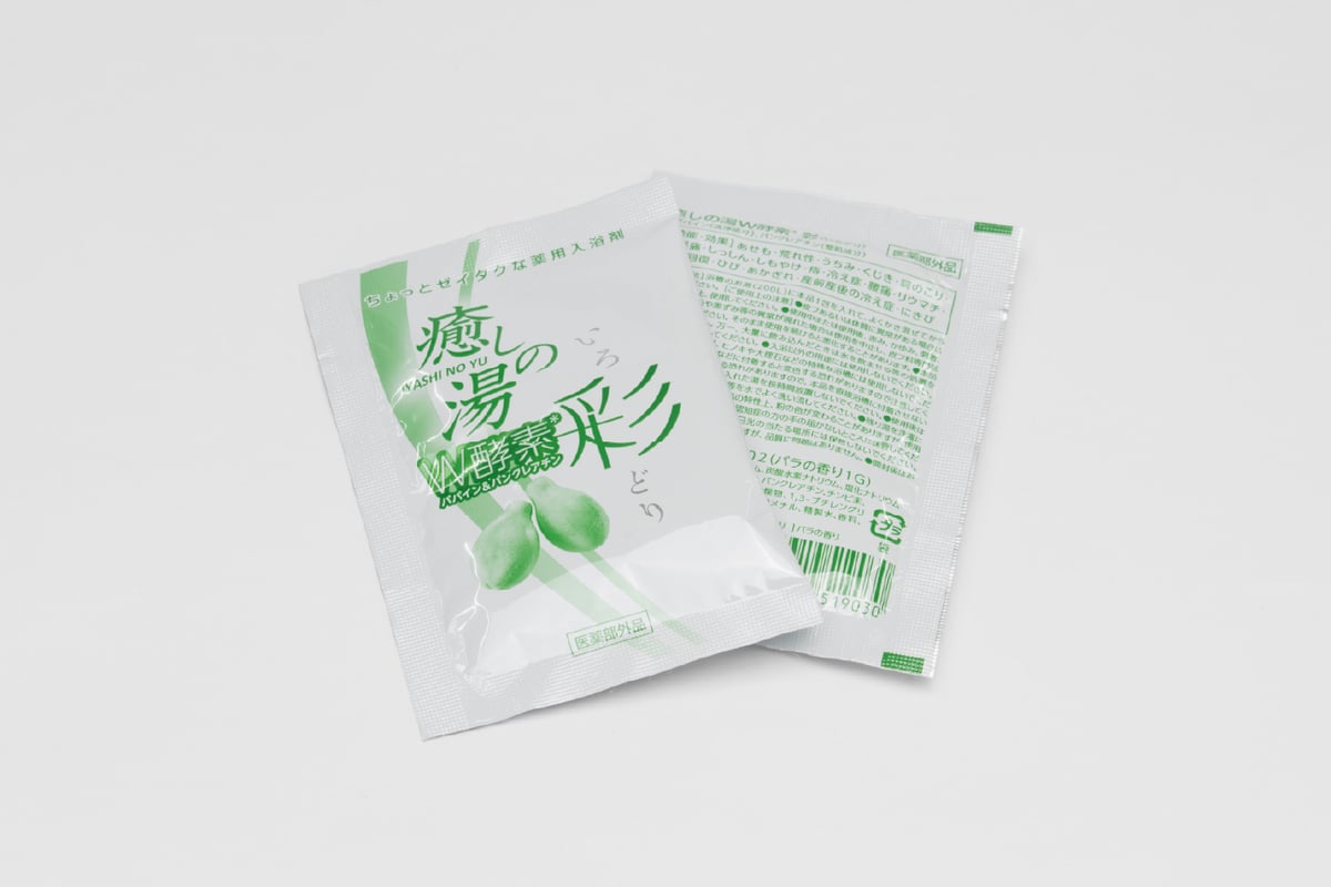 日本製 W酵素配合 癒しの湯 20g×60包【送料無料】 | Spa Tokyo