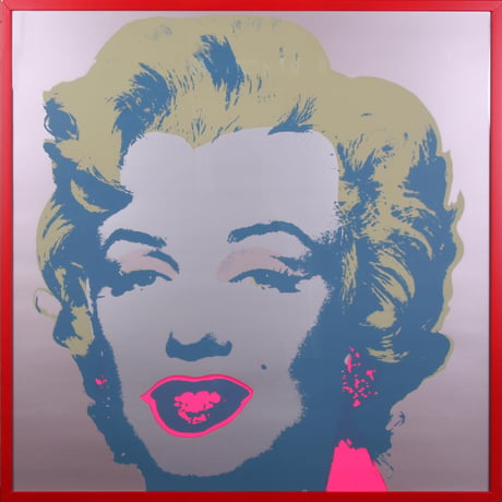 Andy Warhol 「Marilyn-Portfolio (Sunday B. Morning) 11.26」(証明書付) シルクスクリーン 額