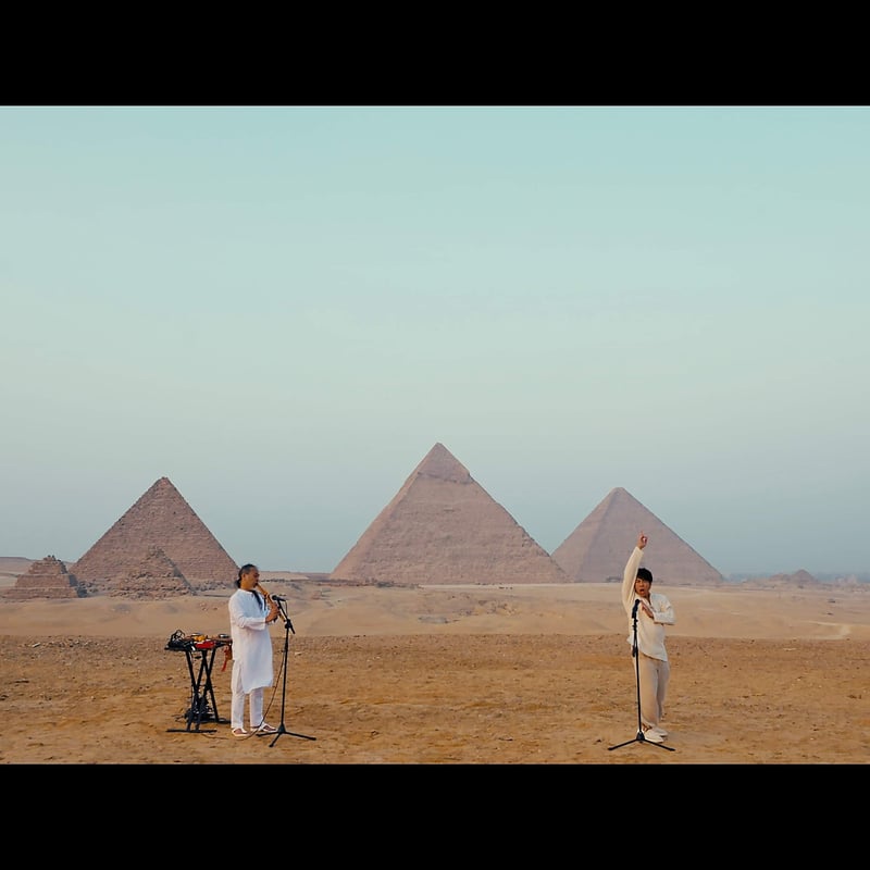 川島伸介×岡野弘幹【DVD】Live at Giza Pyramid | Ryujin Reiki