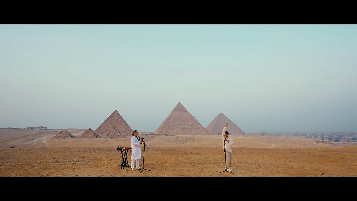 龍神レイキ　ギザピラミッド　 Live at Giza Pyramid 川島伸介×岡野弘幹【DVD】Live at Giza Pyramid | Ryujin Reiki