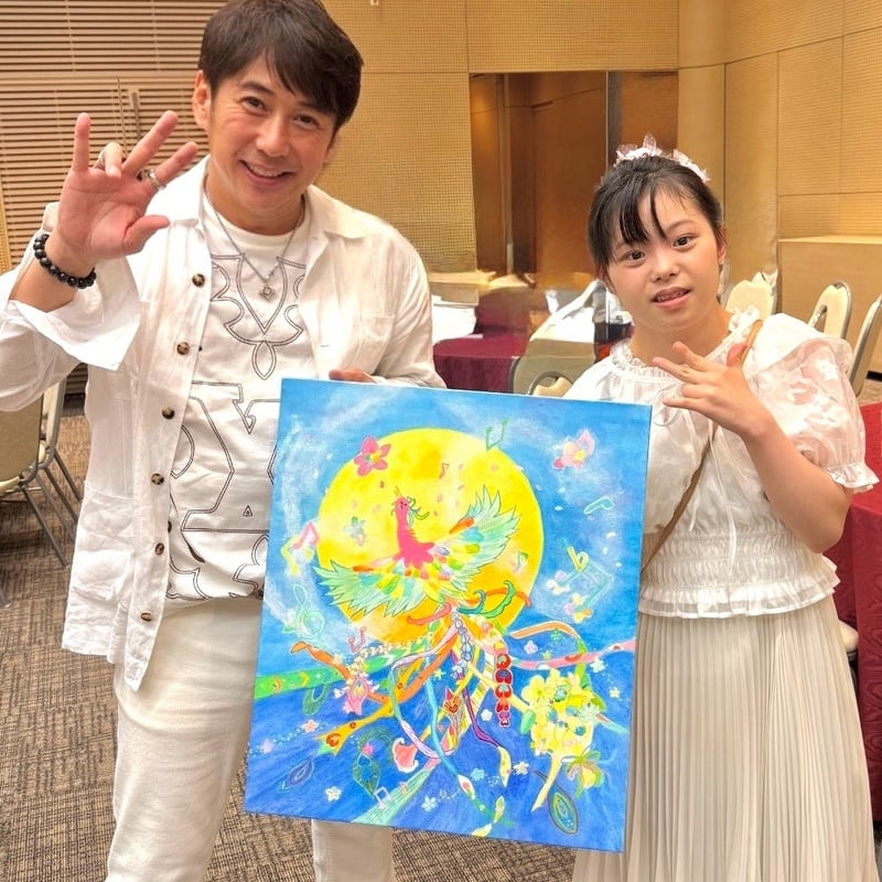 勝田有美さん × 龍神レイキ 特別コラボ 〜高波動「鳳凰×龍神」T