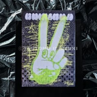 【HUMARIUM×PEACE BUNNY STENCIL ART】在庫⑩
