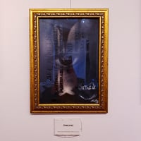【THE EYE】  350×250mm/PAPER/PENCIL/SPRAY/2022