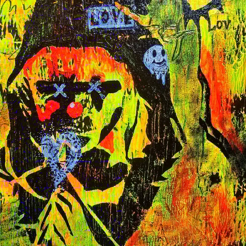 絵画 Love 絵画 Love ▷ Love by VL., 2021 | Résine Paintings | Artsper