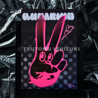 【HUMARIUM×PEACE BUNNY STENCIL ART】在庫④