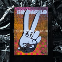 【HUMARIUM×PEACE BUNNY STENCIL ART】在庫⑨