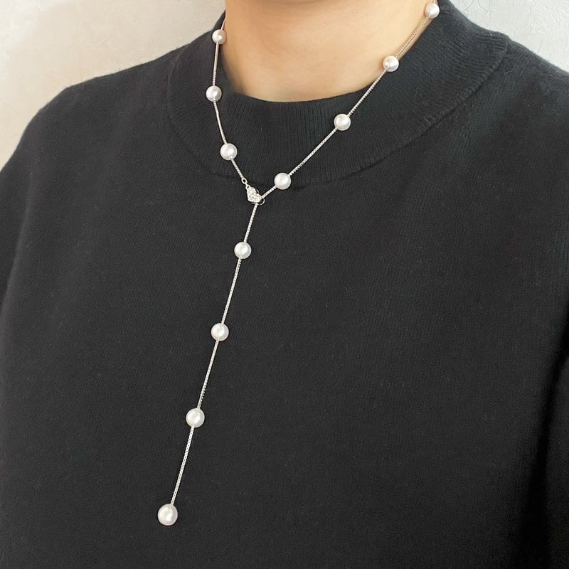 あこや真珠3wayステーションネックレス | 真珠会館