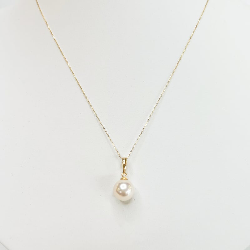 宇和島真珠ペンダントK18ゴールド | 真珠会館