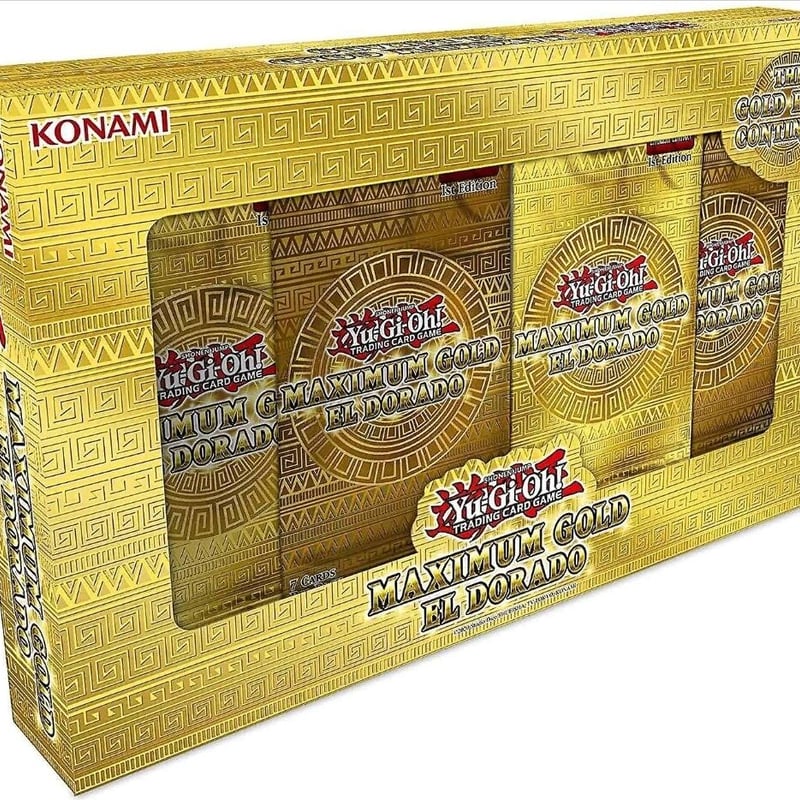 【遊戯王】MAXIMUM GOLD EL DORADO　EU版　BOX