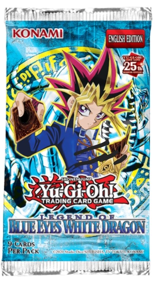 EU版】復刻版LEGEND OF BLUE EYES WHITE DRAGON 1BOX |