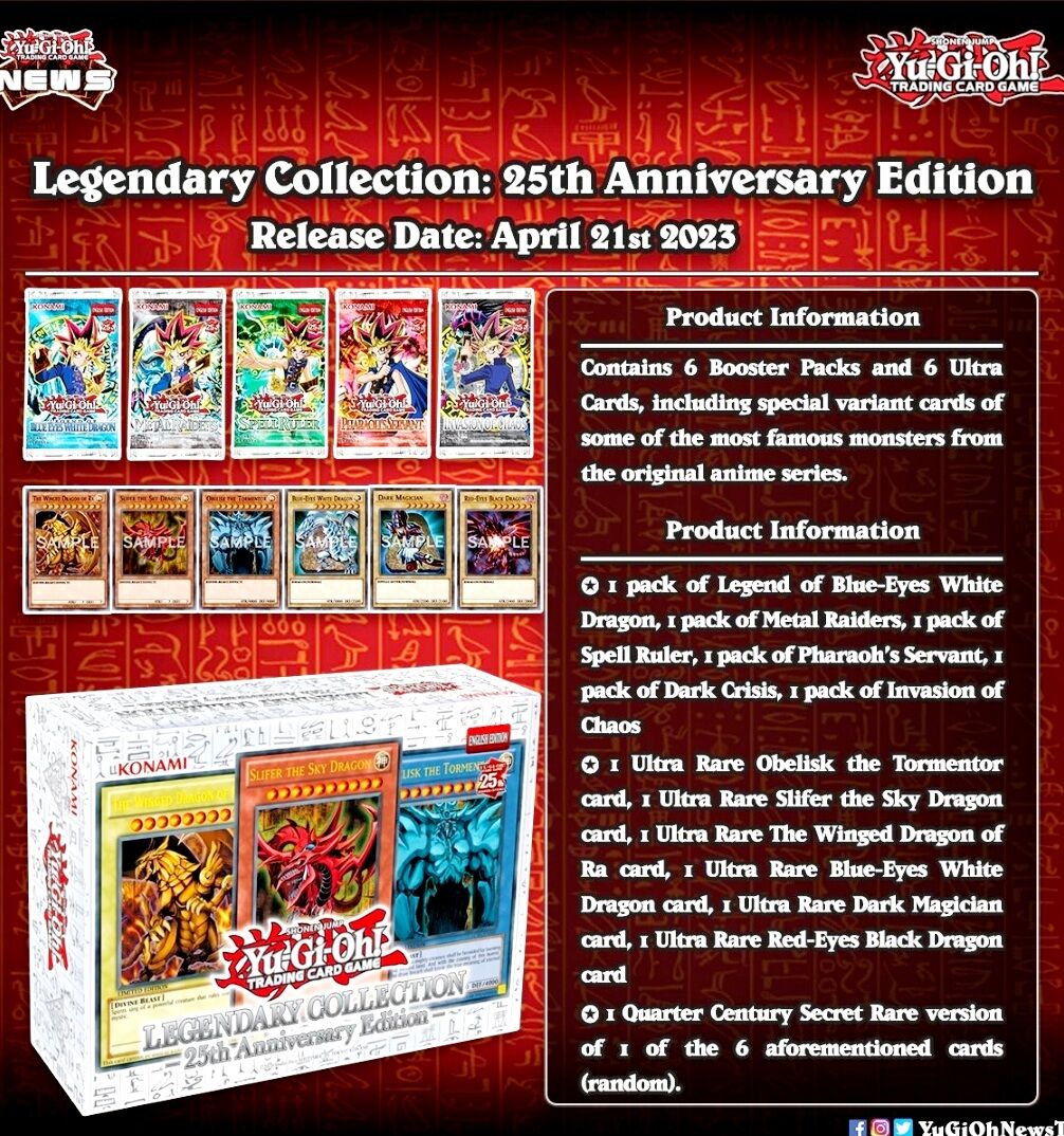 【EU版】Legendary Collection 25th Anniversary Edition 1BOX