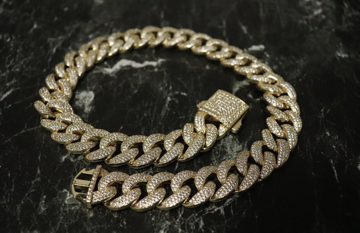 マイアミキューバンチェーンネックレス】じゅえりーらんど | Jewelry._