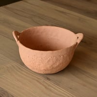 77 取手付き土器ボウル