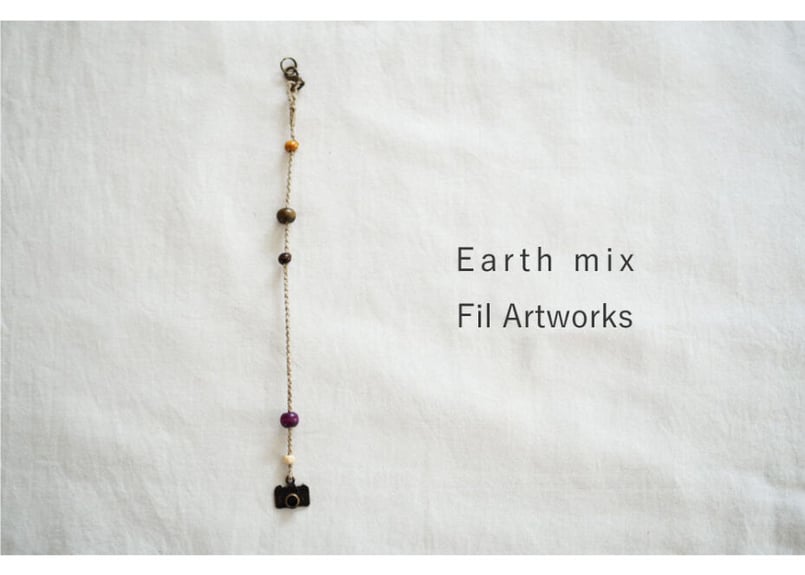 レンズキャップストラップ／ビンテージカメラ | Fil Artworks