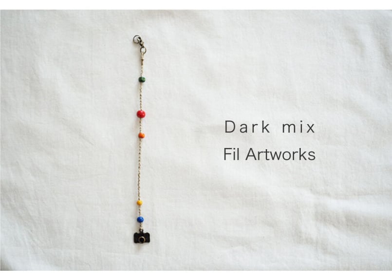 レンズキャップストラップ／ビンテージカメラ | Fil Artworks