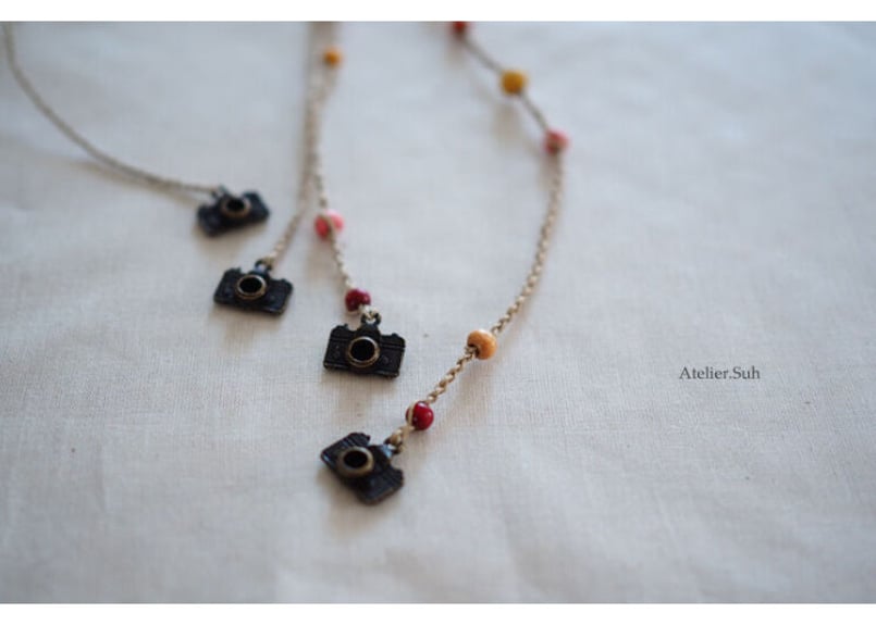 レンズキャップストラップ／ビンテージカメラ | Fil Artworks