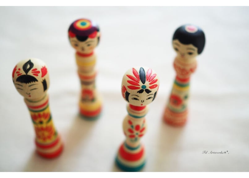 コケシのツボ押し | Fil Artworks