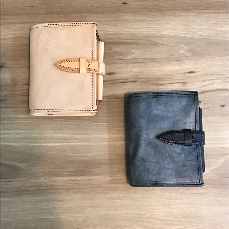 KNOX 【FLUCT｜フラクト】 システム手帳 M6サイズ ベルト付き