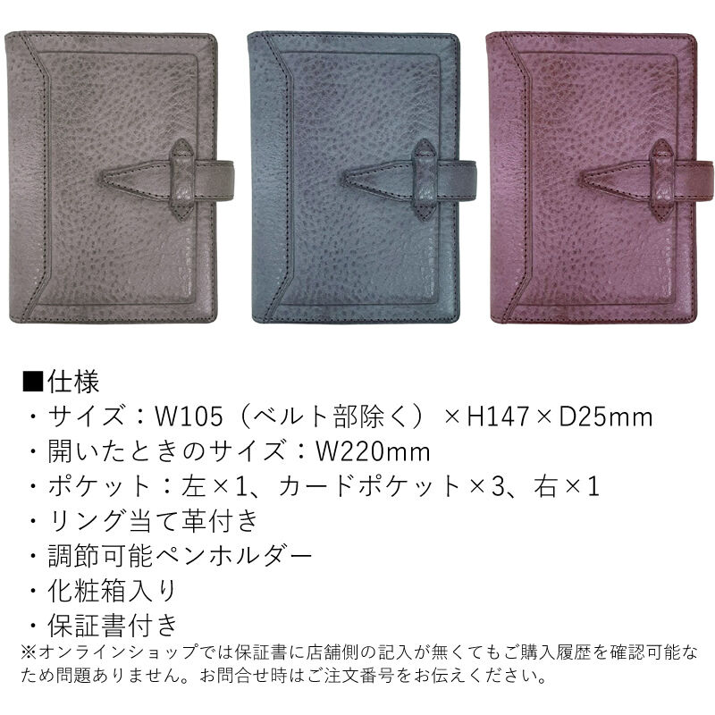 販売店舗限定 Davinci システム手帳 ロロマ クライム ミニ6