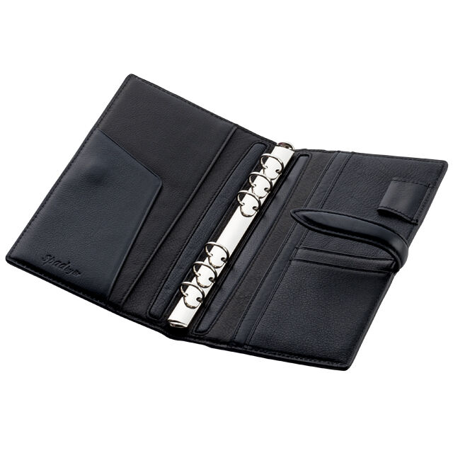 Brelio ヤクレザー システム手帳 バイブルサイズ・ベルト 16mm No.584