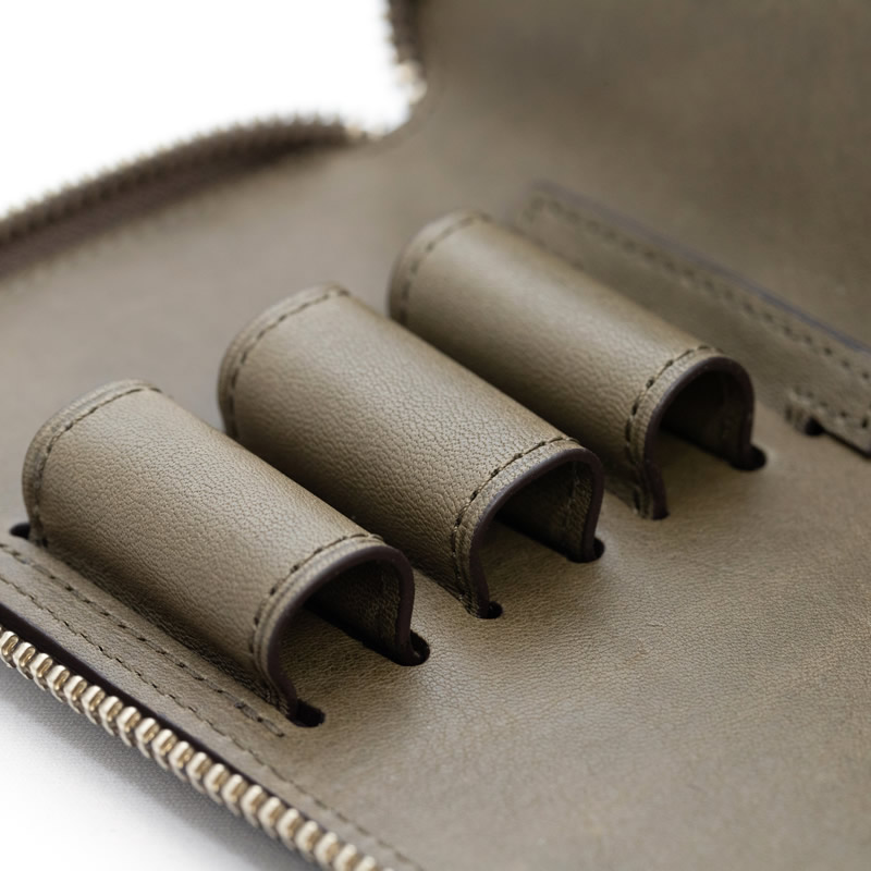 Brelio×NAGASAWA ミネルバボックス ペンケース 3本 フィナンシェ